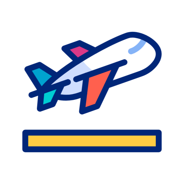 Airport connectivity icon