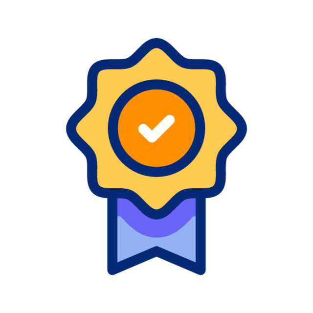 Strong brand backing icon