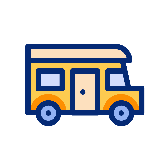 Multi-level car parking icon
